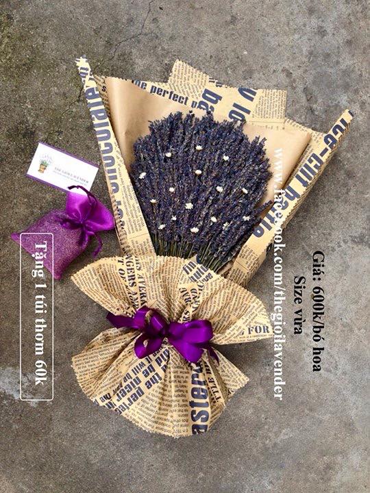 Tại sao hoa lavender khô được dùng làm quà tặng?