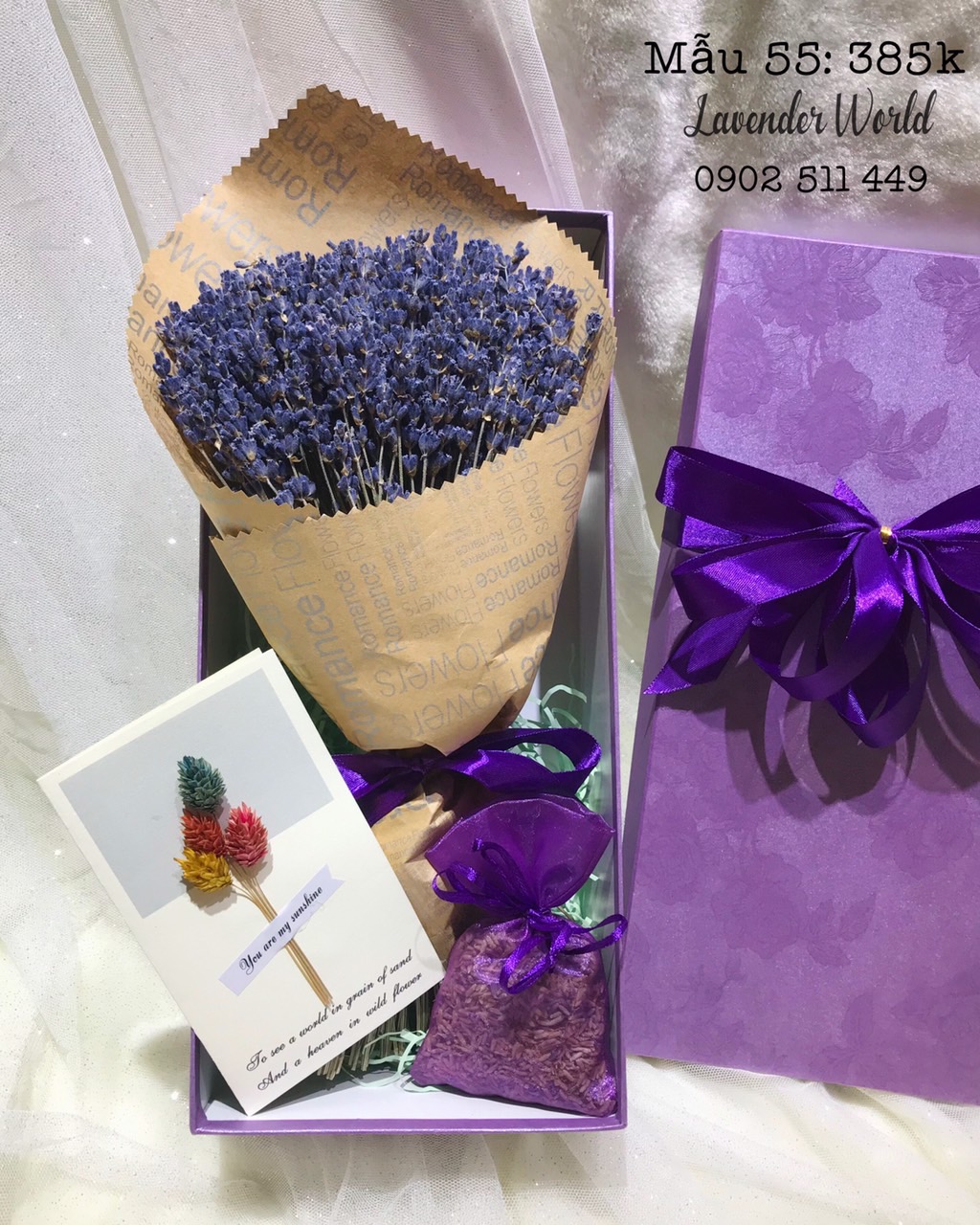 mau 55 set qua hoa lavender kho